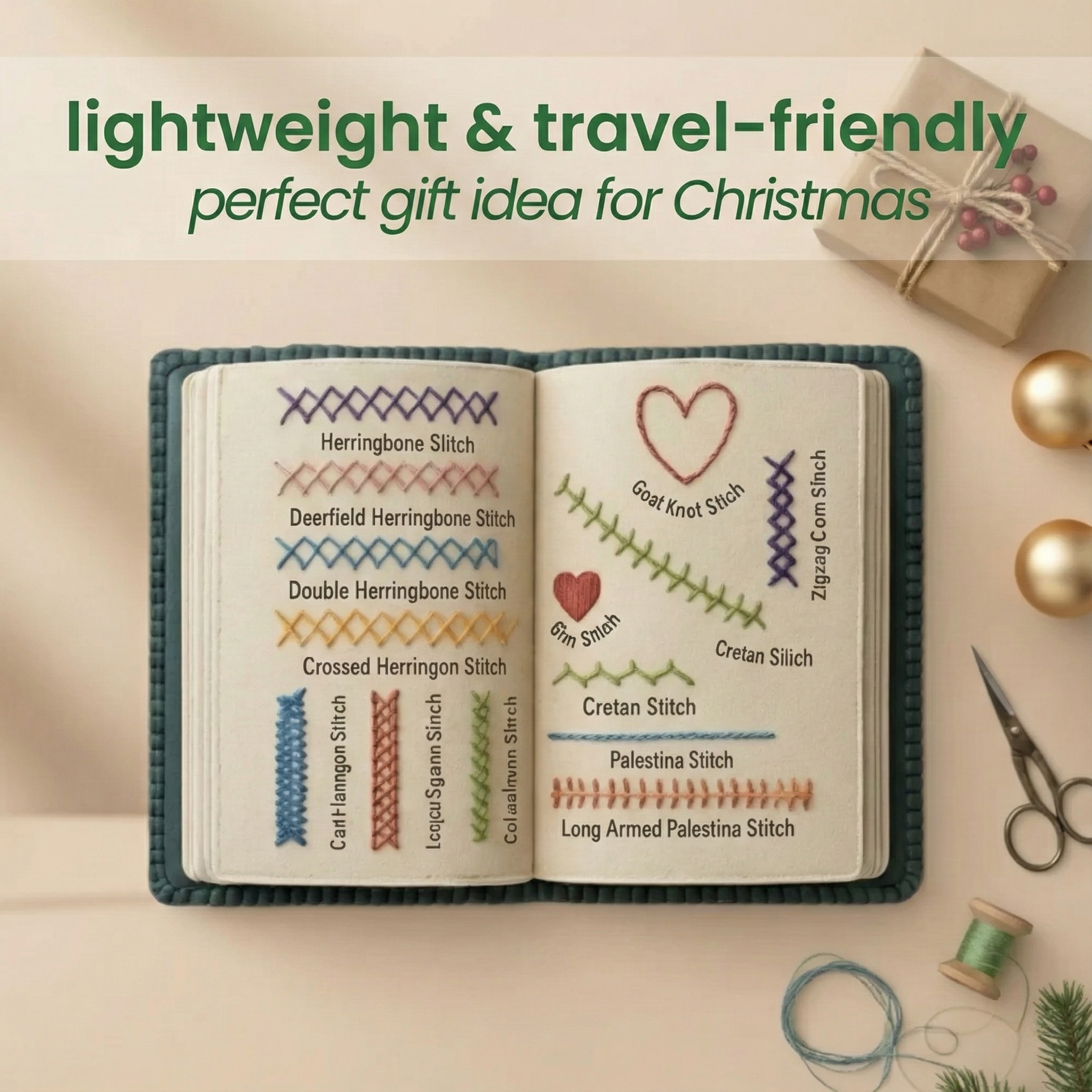 the guided embroidery stitch book™