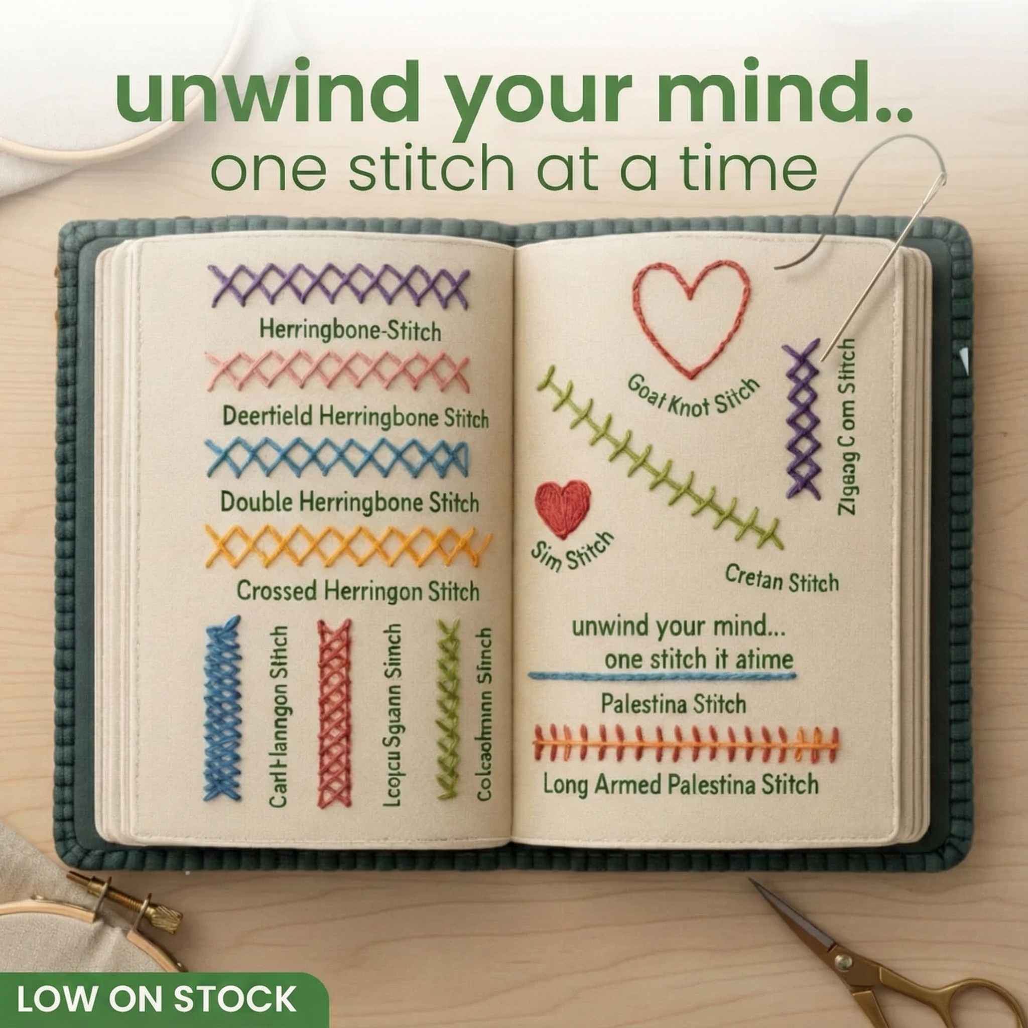 the guided embroidery stitch book™