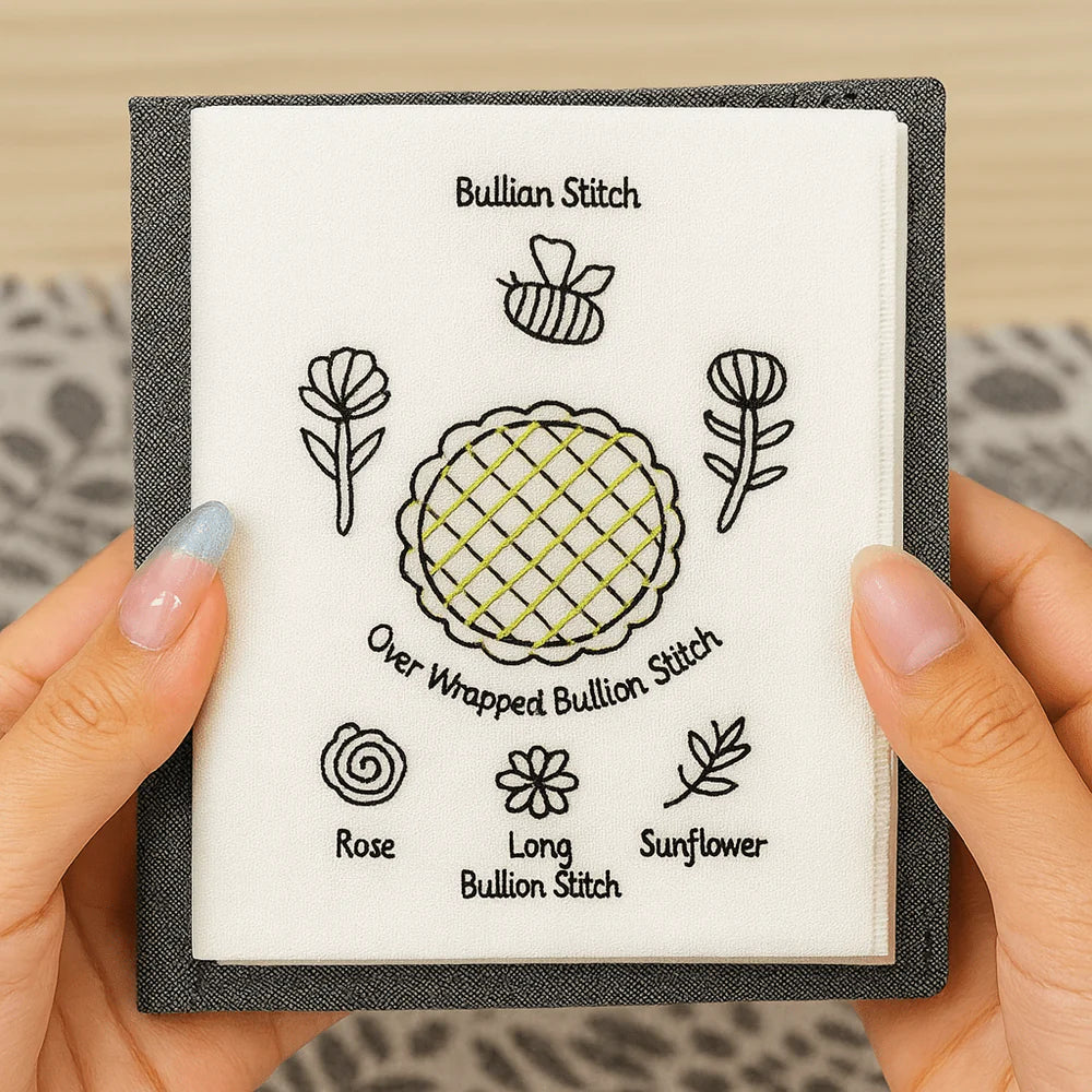 the guided embroidery stitch book™